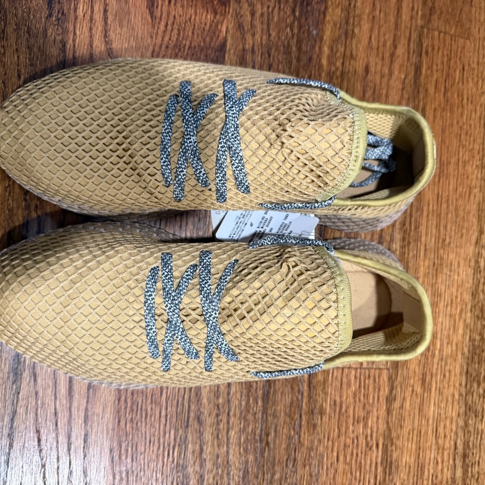 adidas Tan and Gray Men's Sneakers